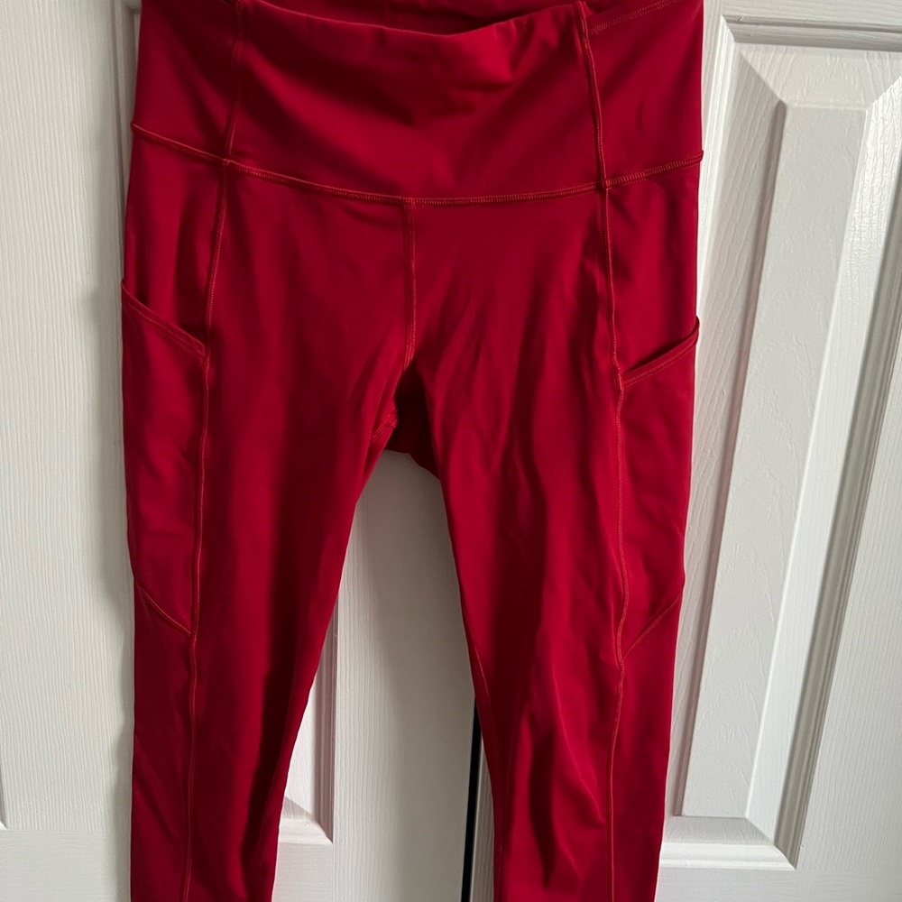 Lululemon Fast and Free High Rise Crop 19”